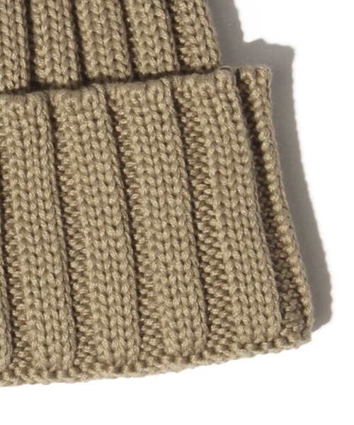 LEUCHTFEUER（ロイフトフォイヤー）の「LEUCHTFEUER / リブ ワッチキャップ 16SS（ニットキャップ/ビーニー・レディース・ナチュラル/グレー/ブラウン系その他/レッド/オリーブ/ネイビー・ONE SIZE）」の15枚目の写真