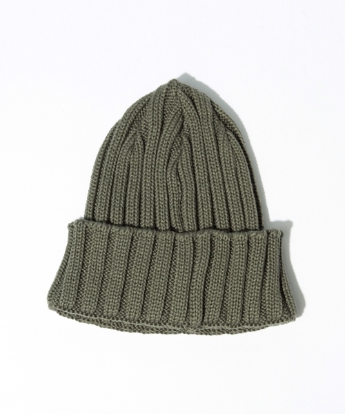 LEUCHTFEUER（ロイフトフォイヤー）の「LEUCHTFEUER / リブ ワッチキャップ 16SS（ニットキャップ/ビーニー・レディース・ナチュラル/グレー/ブラウン系その他/レッド/オリーブ/ネイビー・ONE SIZE）」の8枚目の写真