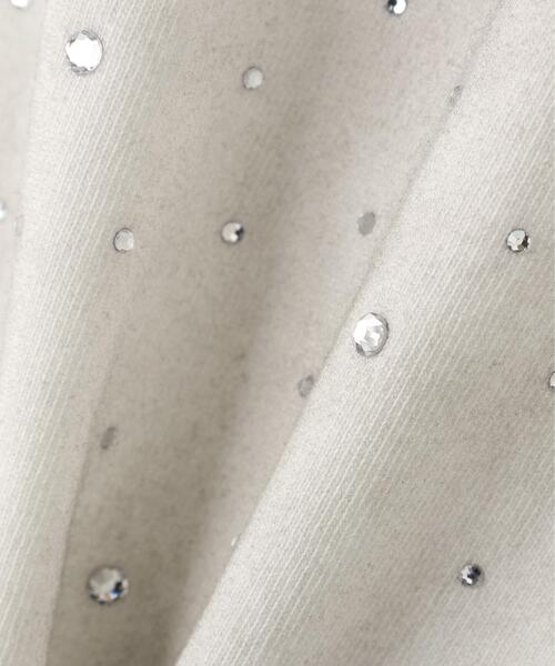 DANKE SCHON(ダンケシェーン)の「【WEB&DEPOT限定】DankeSchon/ダンケシェーン/RHINESTONE S/S T-SHIRTS(Tシャツ/カットソー・レディース・ホワイト/ブラック・M/L/S)」の9枚目の写真