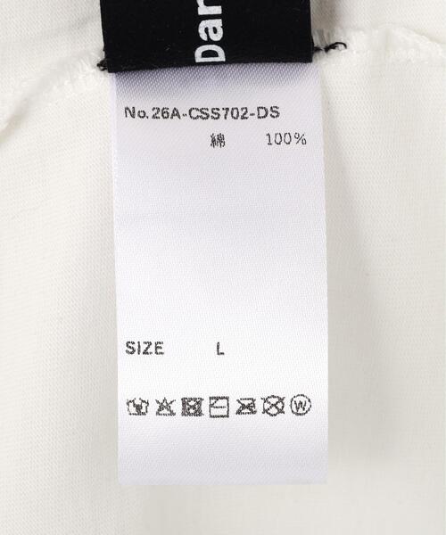 DANKE SCHON(ダンケシェーン)の「【WEB&DEPOT限定】DankeSchon/ダンケシェーン/RHINESTONE S/S T-SHIRTS(Tシャツ/カットソー・レディース・ホワイト/ブラック・M/L/S)」の10枚目の写真