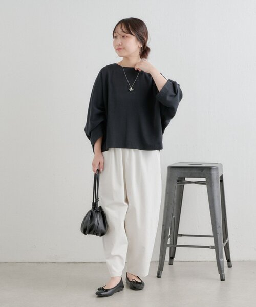 BEARDSLEY(ビアズリー)の「マルチ前後プルオーバー【セットアップ】(シャツ/ブラウス・レディース・インディゴブルー/ブラック・1/0)」の21枚目の写真