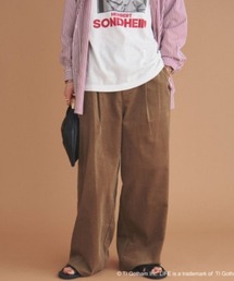 コーデュロイタックパンツ