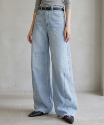 【先行特別価格】美脚カーブデニム
