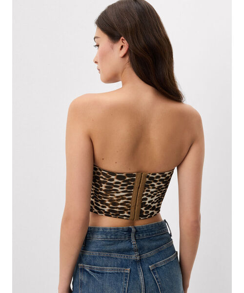 Intimissimi（インティミッシミ）の「"Wildest Dreams" ストラクチャード トップス（キャミソール・レディース・レオパード・M/S/L）」の4枚目の写真