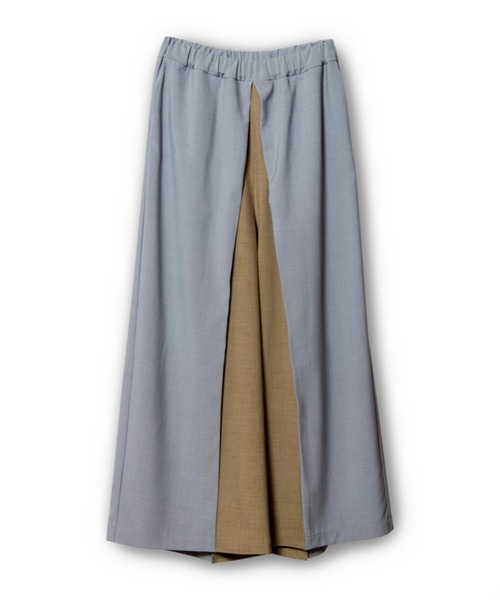 OSMOSIS(オズモーシス)の「バイカラータックパンツ(その他パンツ・レディース・ブラック/グレー/ブラウン・ONE SIZE)」の21枚目の写真
