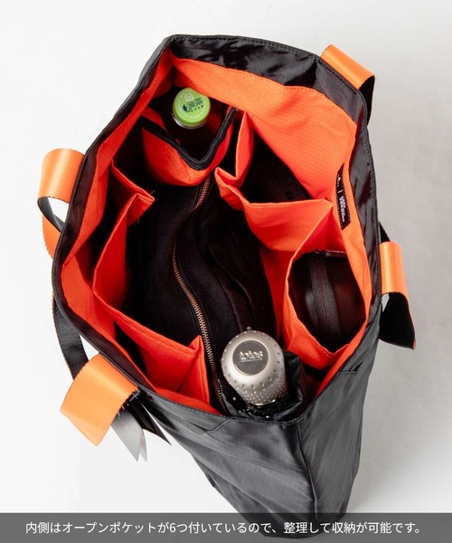 ALPAKA(アルパカ)の「ALPAKA / アルパカ Elements Tote (M) (Black Axoflux 210D) 撥水 軽量 PC トートバッグ(トートバッグ・メンズ・ブラック・FREE)」の6枚目の写真