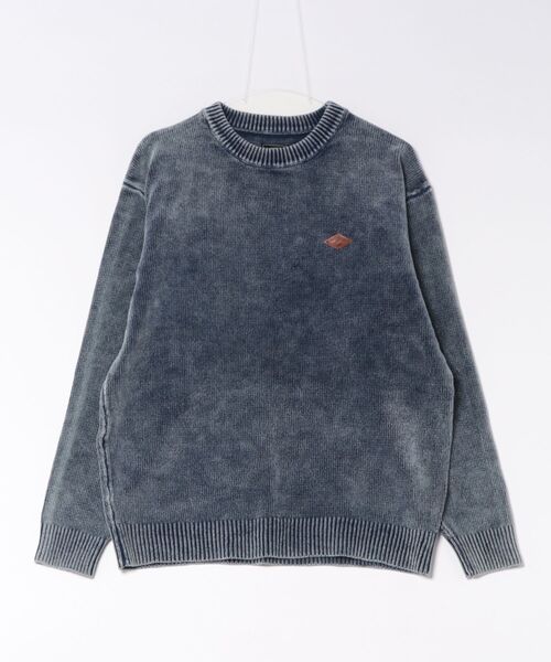 BILLABONG(ビラボン)の「BILLABONG/ビラボン WAVE WASHED CREW セーター BG012600(ニット/セーター・メンズ・ブラウン/インディゴブルー・M/L)」の2枚目の写真