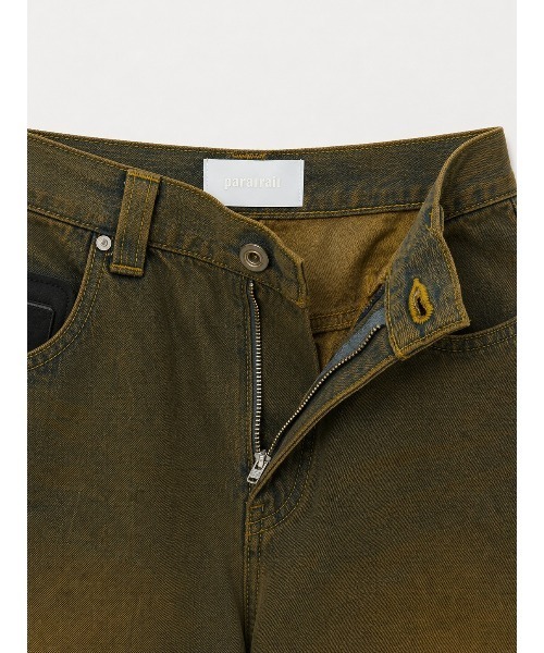THE TOKYO(ザトウキョウ)の「【paratrait/パラトレイト】MAD PIPE DENIM PT(デニムパンツ・メンズ・ブラウン・3/2)」の2枚目の写真