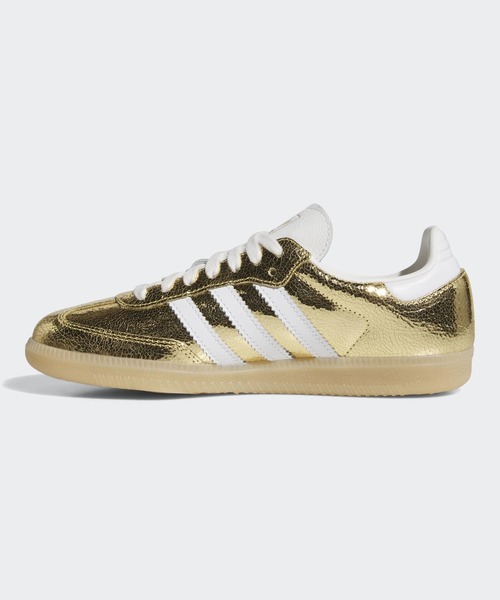 adidas（アディダス）の「サンバ OG / Samba OG / アディダスオリジナルス adidas Originals（スニーカー・レディース・ゴールド・22.0cm/22.5cm/23.0cm/23.5cm/24.0cm/24.5cm/25.0cm/25.5cm/26.0cm/26.5cm/27.0cm/27.5cm/28.0cm/28.5cm/29.0cm）」の6枚目の写真