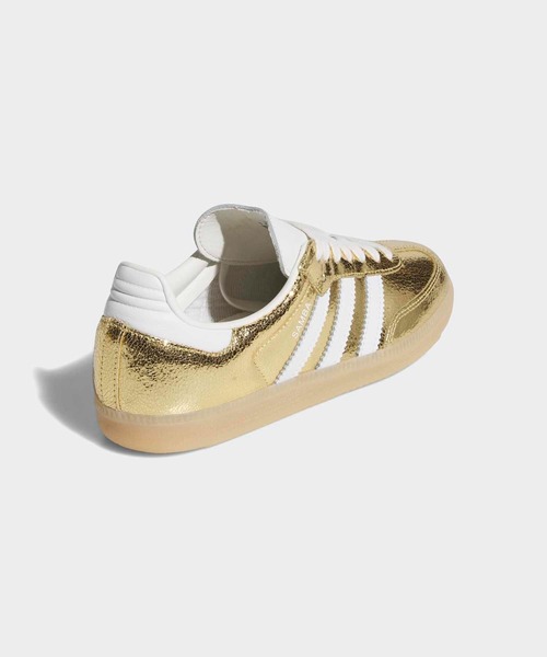 adidas（アディダス）の「サンバ OG / Samba OG / アディダスオリジナルス adidas Originals（スニーカー・レディース・ゴールド・22.0cm/22.5cm/23.0cm/23.5cm/24.0cm/24.5cm/25.0cm/25.5cm/26.0cm/26.5cm/27.0cm/27.5cm/28.0cm/28.5cm/29.0cm）」の5枚目の写真