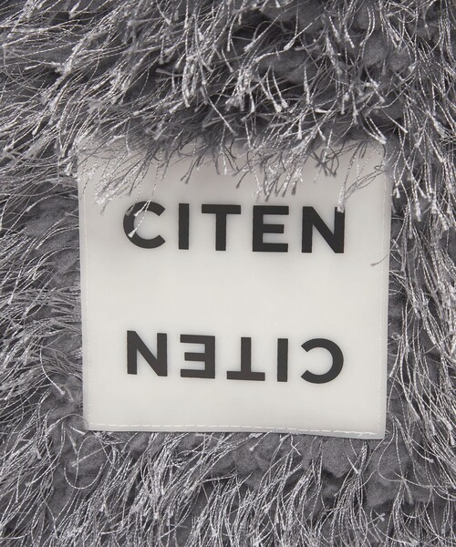 CITEN（シテン）の「＜CITEN＞モコモコトートバッグS（トートバッグ・レディース・ライトブルー/オフホワイト/ライラック/オレンジ/グレー系・FREE）」の17枚目の写真