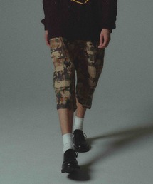 CHECK CAMO SHORT PANTS