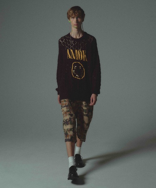 amok(アモク)の「CHECK CAMO SHORT PANTS(その他パンツ・メンズ・カーキ/ブルー・S/M/L)」の14枚目の写真