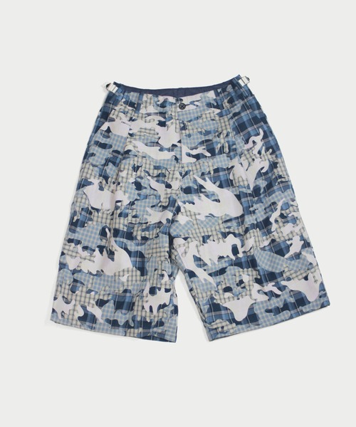 amok(アモク)の「CHECK CAMO SHORT PANTS(その他パンツ・メンズ・カーキ/ブルー・S/M/L)」の7枚目の写真