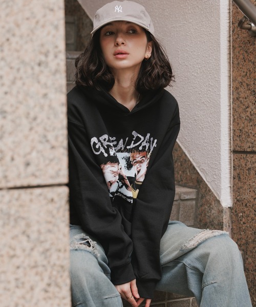 ROCK-OFF（ロックオフ）の「GREEN DAY / グリーン・デイ Unisex Pullover Hoodie Sweatshirt Basket Case Star ユニセックス プルオーバー フーディー スウェット トレーナー（パーカー・メンズ・ブラック・S/M/L/XL）」の20枚目の写真