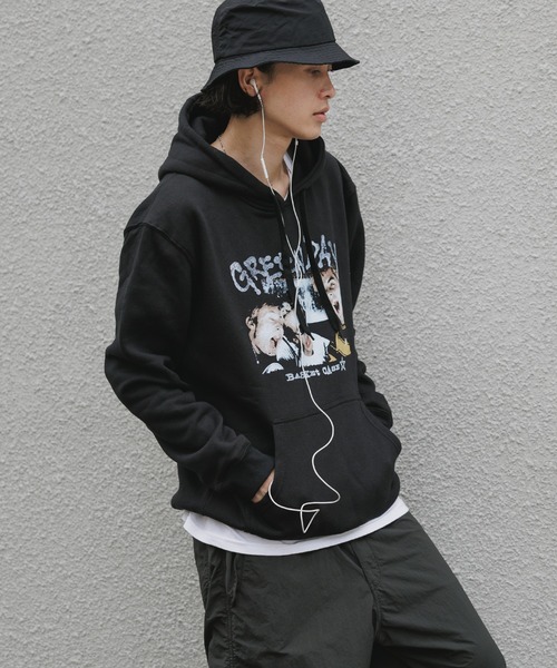ROCK-OFF（ロックオフ）の「GREEN DAY / グリーン・デイ Unisex Pullover Hoodie Sweatshirt Basket Case Star ユニセックス プルオーバー フーディー スウェット トレーナー（パーカー・メンズ・ブラック・S/M/L/XL）」の9枚目の写真