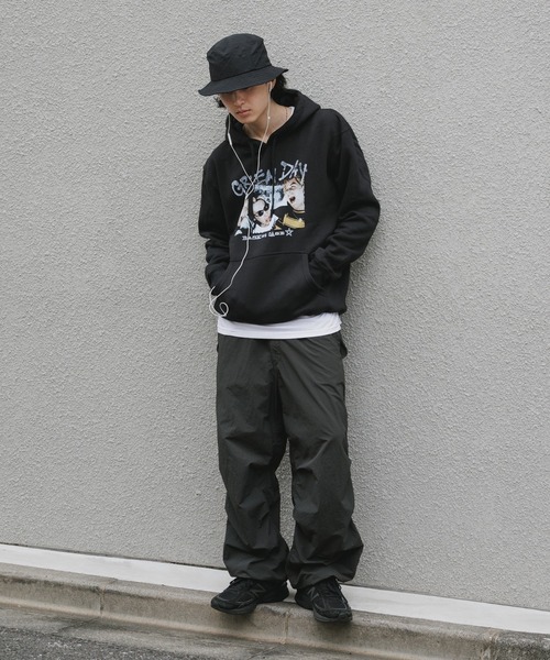 ROCK-OFF（ロックオフ）の「GREEN DAY / グリーン・デイ Unisex Pullover Hoodie Sweatshirt Basket Case Star ユニセックス プルオーバー フーディー スウェット トレーナー（パーカー・メンズ・ブラック・S/M/L/XL）」の13枚目の写真