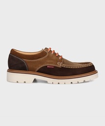 “Color Block Suede” モカシンシューズ【260807 ROOS】