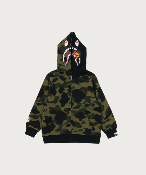 A BATHING APE（アベイシングエイプ）の「COLOR CAMO SHARK ZIP HOODIE