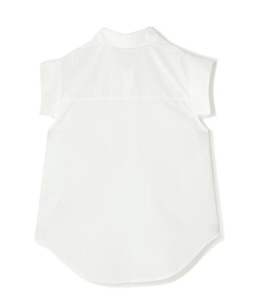 L.H.P(エルエイチピー)の「MAVYMAVYTH/メヴィス/NO SLEEVE SHIRT(シャツ/ブラウス・レディース・ホワイト/ブルー・S/M)」の9枚目の写真