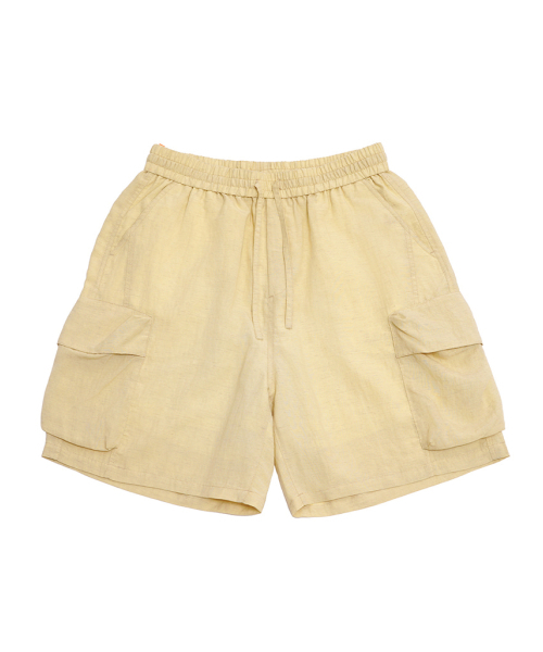NIGHTWORKDEPT(ナイトワークデプト)の「Loose Fit Utility Linen Set-Up_Yellow(シャツ/ブラウス・レディース・その他・SMALL/MEDIUM)」の5枚目の写真