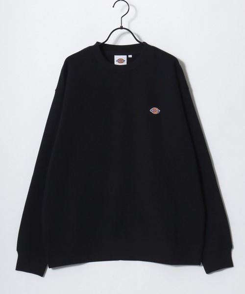Dickies(ディッキーズ)の「Dickies/ディッキーズ 別注 オーバーサイズ 裏起毛 ミニロゴワッペン ワンポイント刺繍 スウェット トレーナー/長袖 トップス プルオーバー/レディース メンズ(スウェット・メンズ・ダークグリーン/ブラック/グレー/ネイビー/アッシュグレー/ホワイト/ブラウン・M/L/XL)」の16枚目の写真