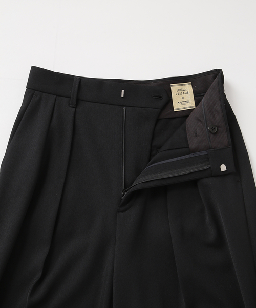 journal standard L'essage（ジャーナルスタンダードレサージュ）の「ヴィスポリギャバ パンツ(ブラック)（スラックス・レディース・ブラック・34/36/38/40）」の16枚目の写真