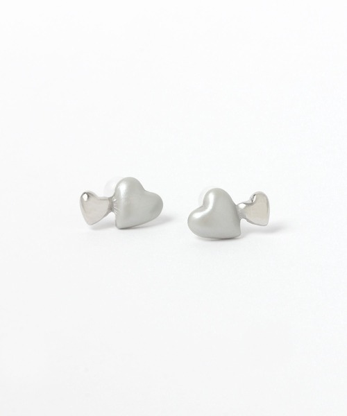 LAKOLE（ラコレ）の「ハートパールセット樹脂ピアス / 1051795（ピアス（両耳用）・レディース・その他1/その他2・FREE）」の2枚目の写真