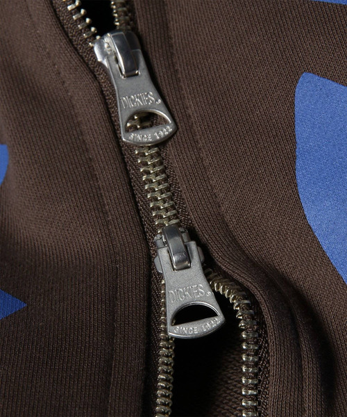 Dickies(ディッキーズ)の「Dickies(R) × PS Paul Smith ジップアップ パーカ / 262254 DC005(パーカー・メンズ・ブラウン/ネイビー・X-LARGE/LARGE/MEDIUM)」の6枚目の写真