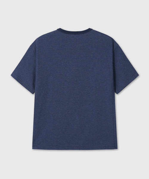 DIVEIN(ダイブイン)の「UNIFORM STRIPE T-SHIRTS (INDIGO/NAVY)(Tシャツ/カットソー・メンズ・その他・0/1/2)」の3枚目の写真