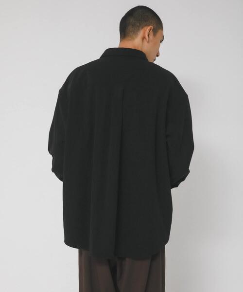 EKAL(エカル)の「SOLOTEX コーデュロイシャツ(シャツ/ブラウス・メンズ・ブラック/グレー系その他・MEDIUM/LARGE)」の5枚目の写真