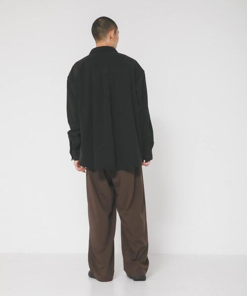 EKAL(エカル)の「SOLOTEX コーデュロイシャツ(シャツ/ブラウス・メンズ・ブラック/グレー系その他・MEDIUM/LARGE)」の8枚目の写真