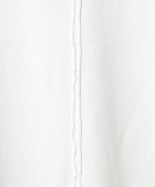 RAGEBLUE(レイジブルー)の「LOOSE NECK SHEER LONG TEE/ユルネックシアーロンT(Tシャツ/カットソー・メンズ・ホワイト/ブラック・LARGE/MEDIUM)」の10枚目の写真