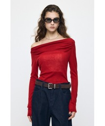 MOUSSY（マウジー）の「【26年AW新作】GATHER 3WAY ニットトップス（ニット/セーター）」