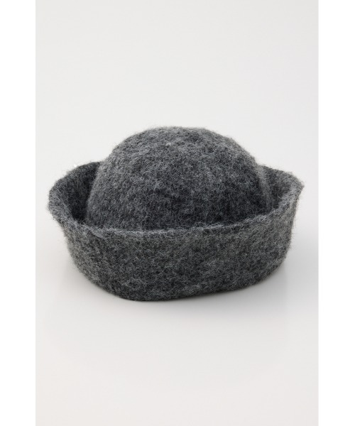 SLY(スライ)の「FLUFFY SAILOR HAT フラッフィーセーラーハット(ハット・レディース・杢グレー/ブラック・FREE)」の11枚目の写真