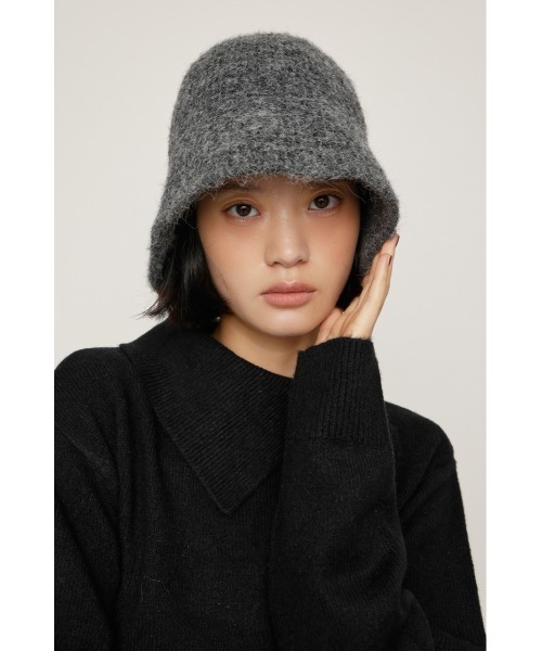 SLY(スライ)の「FLUFFY SAILOR HAT フラッフィーセーラーハット(ハット・レディース・杢グレー/ブラック・FREE)」の18枚目の写真