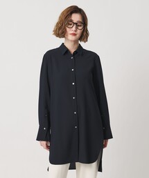 <conte>ジョーゼット チュニックシャツ