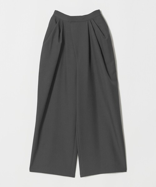 MARW UNITED ARROWS(マルゥ ユナイテッドアローズ)の「<MARW UNITED ARROWS>デザイン タック パンツ 撥水(その他パンツ・レディース・ブラック/ダークブラウン・38/36/34)」の7枚目の写真