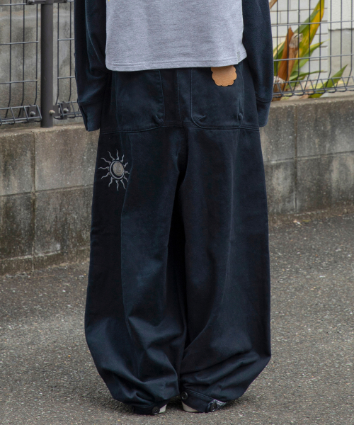 RuNaKi'Hu'(ルナキフ)の「WXP107 ソラシルベ チェック配色 バルーンパンツ(ネイビー)(その他パンツ・レディース・その他・3/1/2)」の3枚目の写真