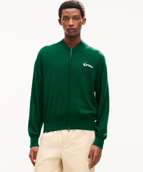 KENZO（ケンゾー）の「RWS KENZO EIFFEL TOWER DESIGN ZIP UP CARDIGAN（カーディガン/ボレロ・メンズ・グリーン系その他・LARGE/SMALL/MEDIUM）」の5枚目の写真