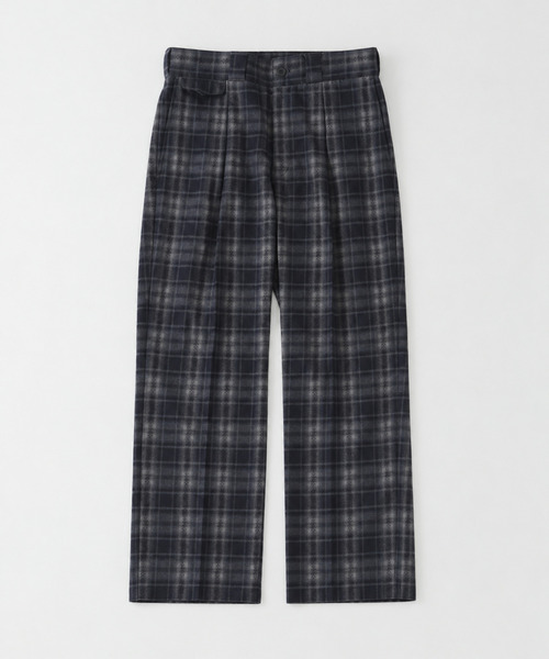 JOURNAL STANDARD(ジャーナルスタンダード)の「マルチ プレイド ワーク スラックス(スラックス・メンズ・ブラウン/ブラック・MEDIUM/LARGE)」の1枚目の写真
