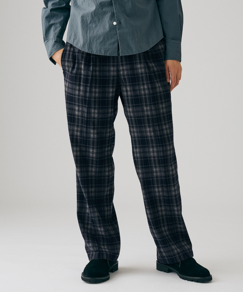 JOURNAL STANDARD(ジャーナルスタンダード)の「マルチ プレイド ワーク スラックス(スラックス・メンズ・ブラウン/ブラック・MEDIUM/LARGE)」の5枚目の写真
