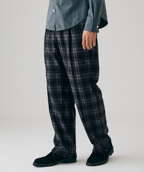 JOURNAL STANDARD(ジャーナルスタンダード)の「マルチ プレイド ワーク スラックス(スラックス・メンズ・ブラウン/ブラック・MEDIUM/LARGE)」の6枚目の写真