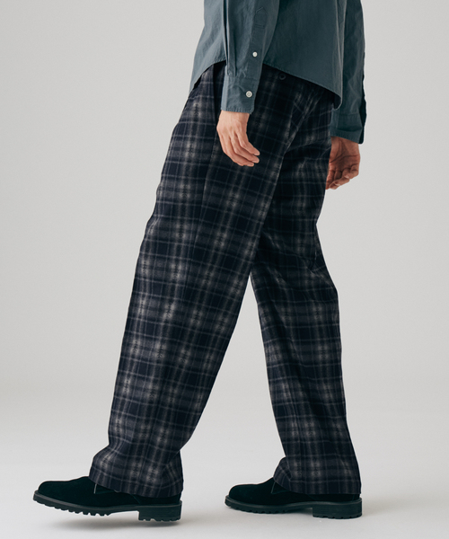 JOURNAL STANDARD(ジャーナルスタンダード)の「マルチ プレイド ワーク スラックス(スラックス・メンズ・ブラウン/ブラック・MEDIUM/LARGE)」の7枚目の写真