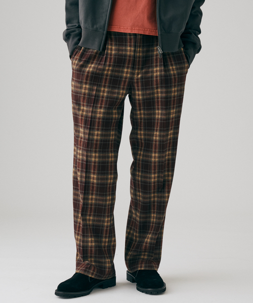 JOURNAL STANDARD(ジャーナルスタンダード)の「マルチ プレイド ワーク スラックス(スラックス・メンズ・ブラウン/ブラック・MEDIUM/LARGE)」の14枚目の写真