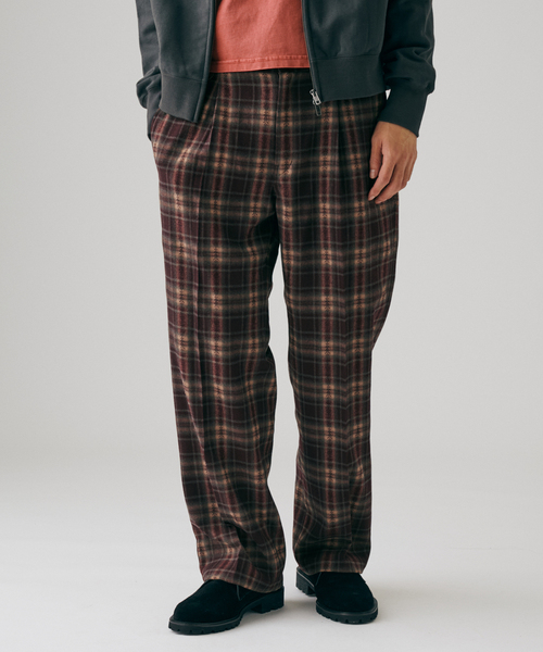 JOURNAL STANDARD(ジャーナルスタンダード)の「マルチ プレイド ワーク スラックス(スラックス・メンズ・ブラウン/ブラック・MEDIUM/LARGE)」の15枚目の写真