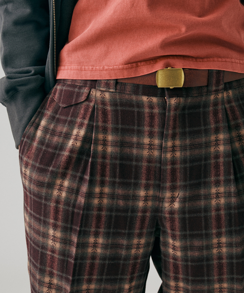 JOURNAL STANDARD(ジャーナルスタンダード)の「マルチ プレイド ワーク スラックス(スラックス・メンズ・ブラウン/ブラック・MEDIUM/LARGE)」の19枚目の写真