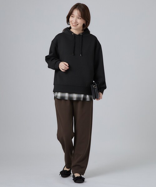 SHOO・LA・RUE(シューラルー)の「【軽い】フリルバレエシューズ(その他シューズ・レディース・ブラック/ブラウン系その他・45/35/25)」の9枚目の写真