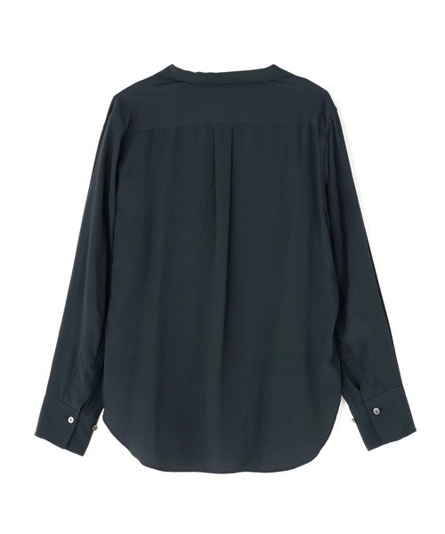 YLEVE(イレーヴ)の「YLEVE / RAYON DE CHINE RUFFLE BLOUSE(シャツ/ブラウス・レディース・イエロー/グレー・1/0)」の5枚目の写真