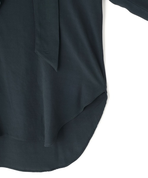 YLEVE(イレーヴ)の「YLEVE / RAYON DE CHINE RUFFLE BLOUSE(シャツ/ブラウス・レディース・イエロー/グレー・1/0)」の8枚目の写真